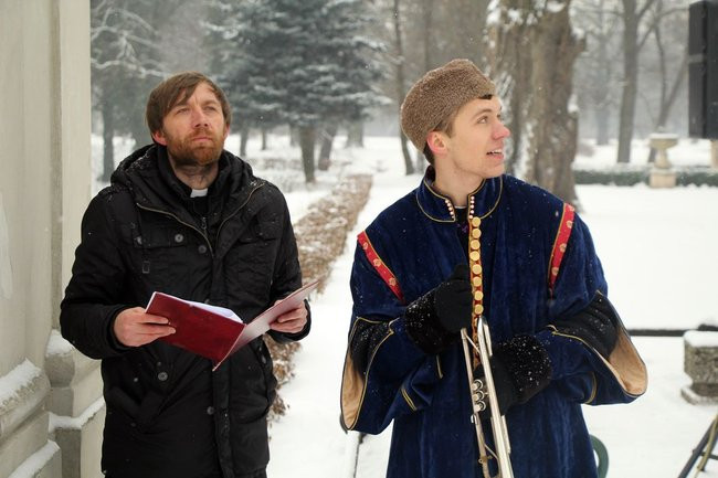 Trzej Królowie dotarli do Rydzyny (zdjęcia)