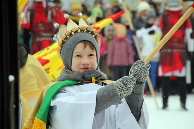 Trzej Królowie dotarli do Rydzyny (zdjęcia)