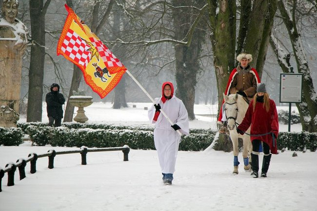 Trzej Królowie dotarli do Rydzyny (zdjęcia)