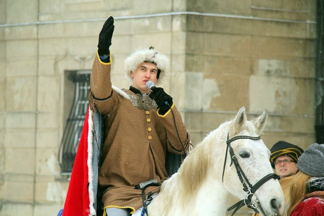 Trzej Królowie dotarli do Rydzyny (zdjęcia)