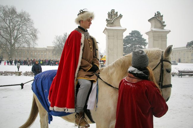 Trzej Królowie dotarli do Rydzyny (zdjęcia)