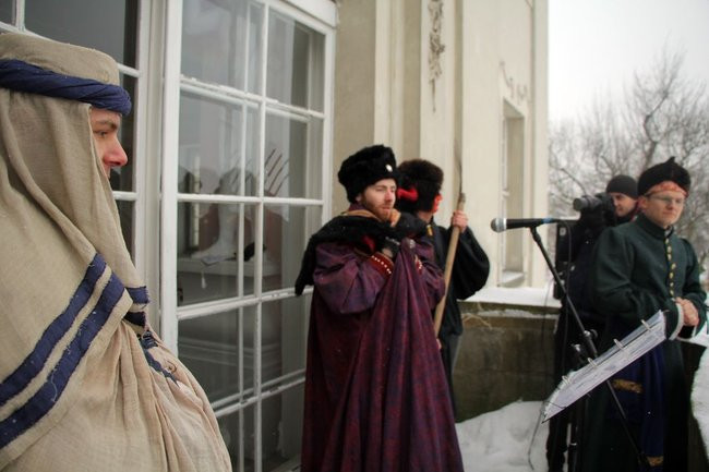 Trzej Królowie dotarli do Rydzyny (zdjęcia)