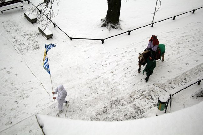 Trzej Królowie dotarli do Rydzyny (zdjęcia)