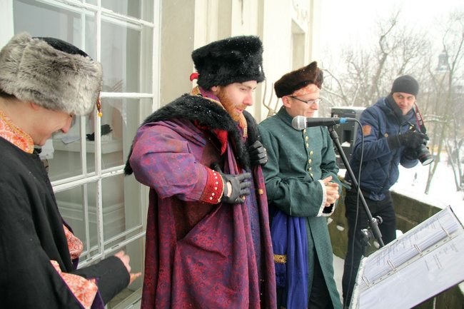 Trzej Królowie dotarli do Rydzyny (zdjęcia)