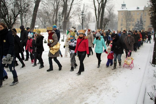 Trzej Królowie dotarli do Rydzyny (zdjęcia)