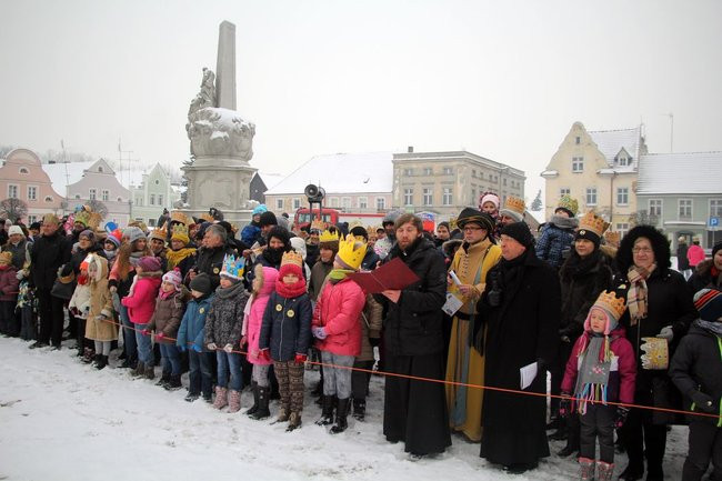 Trzej Królowie dotarli do Rydzyny (zdjęcia)