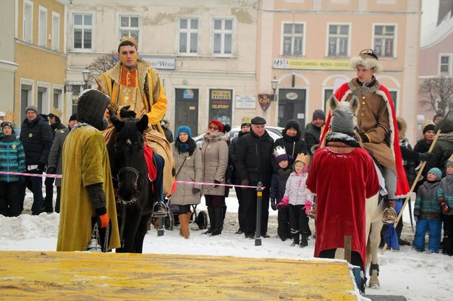 Trzej Królowie dotarli do Rydzyny (zdjęcia)