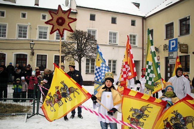 Trzej Królowie dotarli do Rydzyny (zdjęcia)