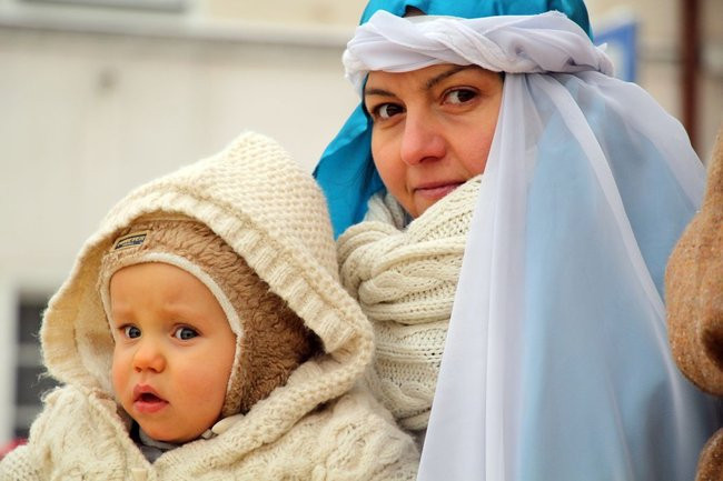 Trzej Królowie dotarli do Rydzyny (zdjęcia)