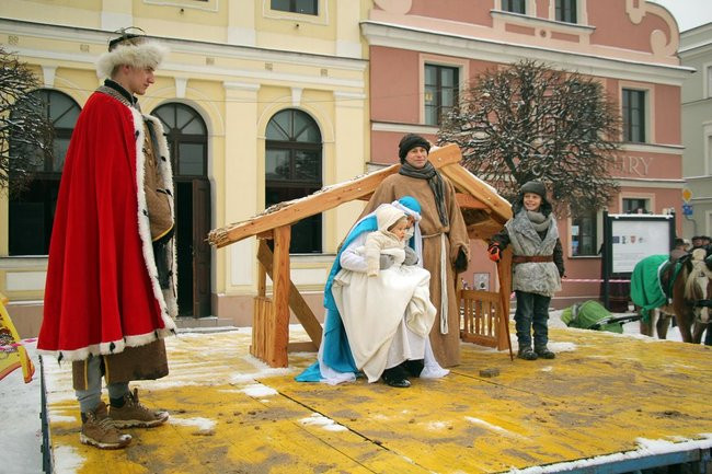 Trzej Królowie dotarli do Rydzyny (zdjęcia)