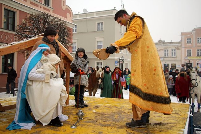 Trzej Królowie dotarli do Rydzyny (zdjęcia)