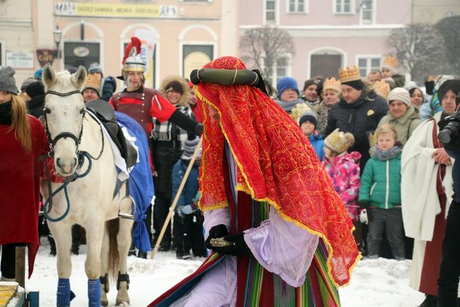 Trzej Królowie dotarli do Rydzyny (zdjęcia)