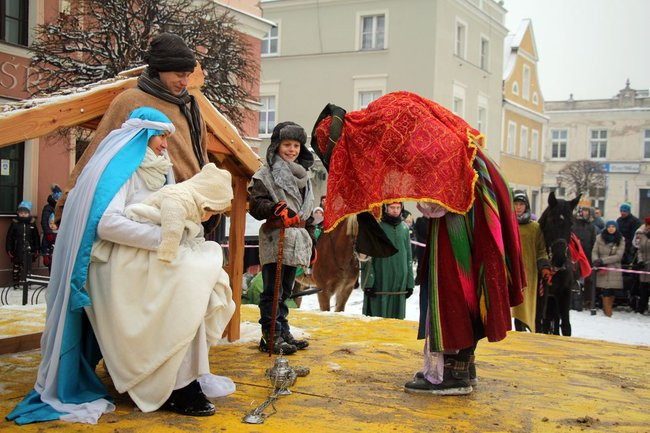 Trzej Królowie dotarli do Rydzyny (zdjęcia)