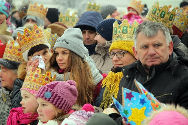 Trzej Królowie dotarli do Rydzyny (zdjęcia)