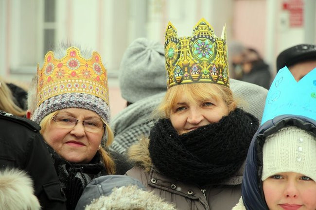 Trzej Królowie dotarli do Rydzyny (zdjęcia)