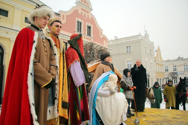 Trzej Królowie dotarli do Rydzyny (zdjęcia)