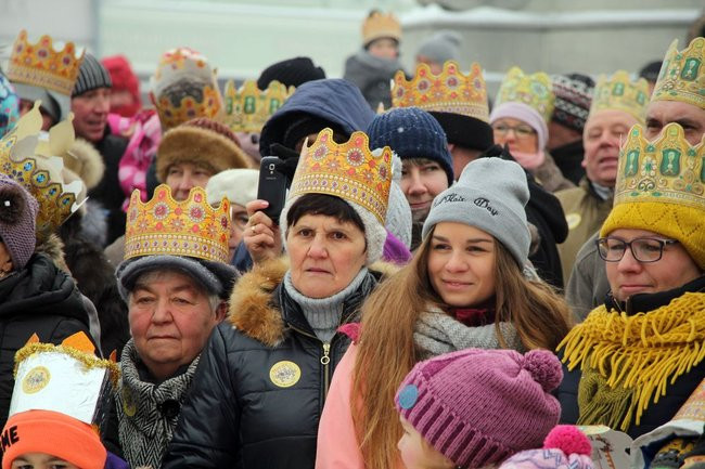 Trzej Królowie dotarli do Rydzyny (zdjęcia)
