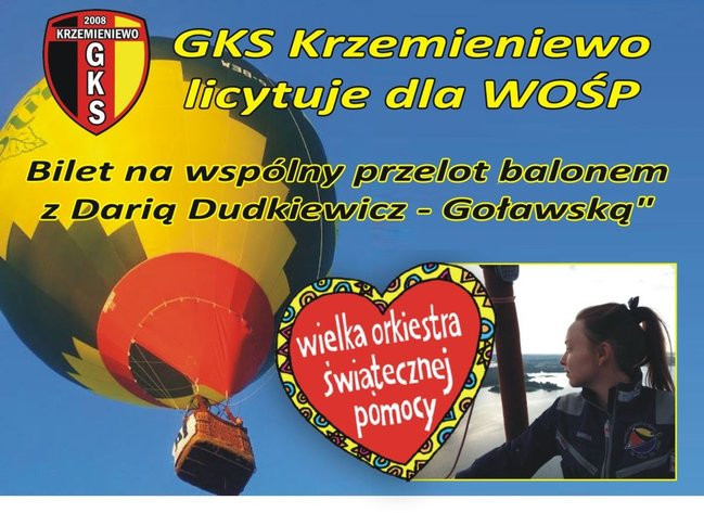 GKS Krzemieniewo licytuje dla WOŚP (kilka zdjęć)
