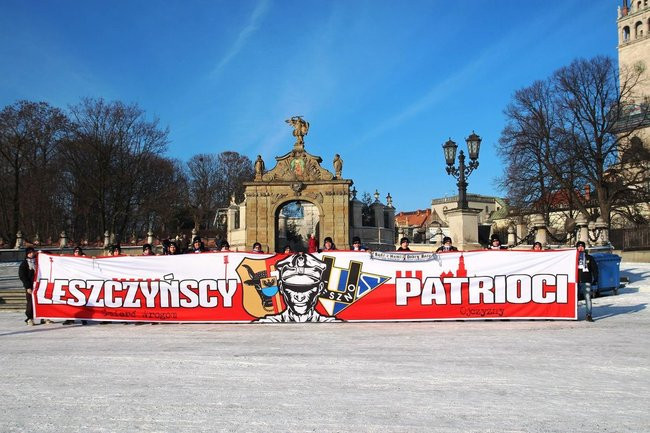 Kibice Unii Leszno na Jasnej Górze (zdjęcia)
