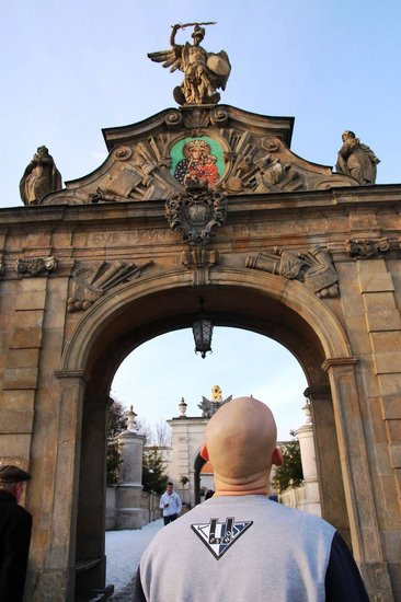 Kibice Unii Leszno na Jasnej Górze (zdjęcia)