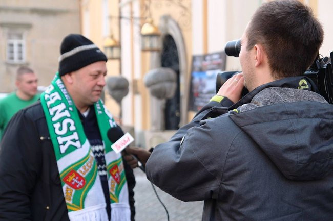 Kibice Unii Leszno na Jasnej Górze (zdjęcia)