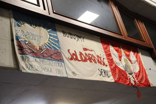 Kibice Unii Leszno na Jasnej Górze (zdjęcia)