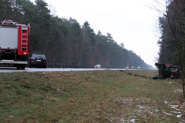 Volkswagen uderzył w zetora (wideo i zdjęcia)