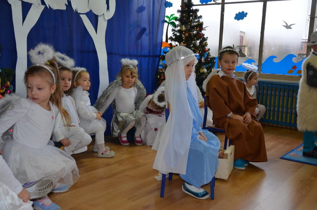 Jasełka dla babci i dziadka (zdjęcia)