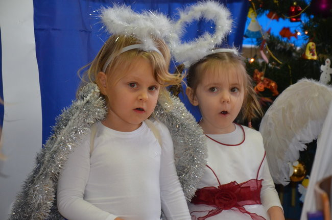 Jasełka dla babci i dziadka (zdjęcia)