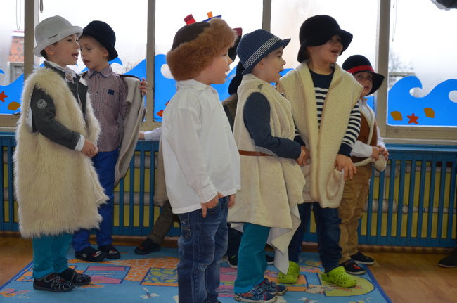 Jasełka dla babci i dziadka (zdjęcia)