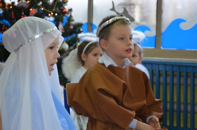 Jasełka dla babci i dziadka (zdjęcia)