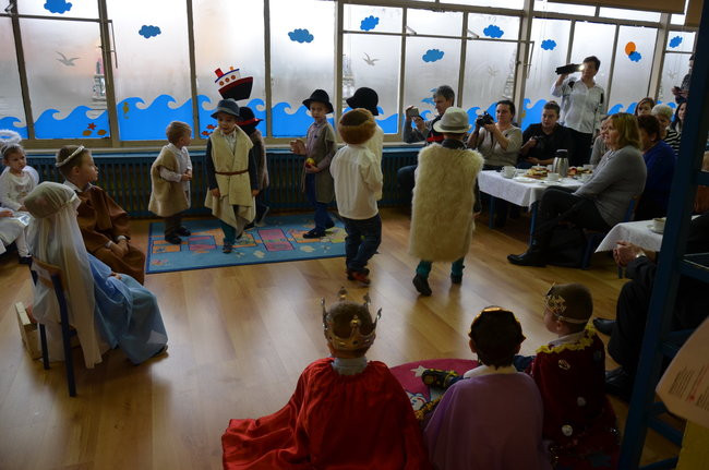 Jasełka dla babci i dziadka (zdjęcia)