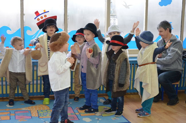 Jasełka dla babci i dziadka (zdjęcia)