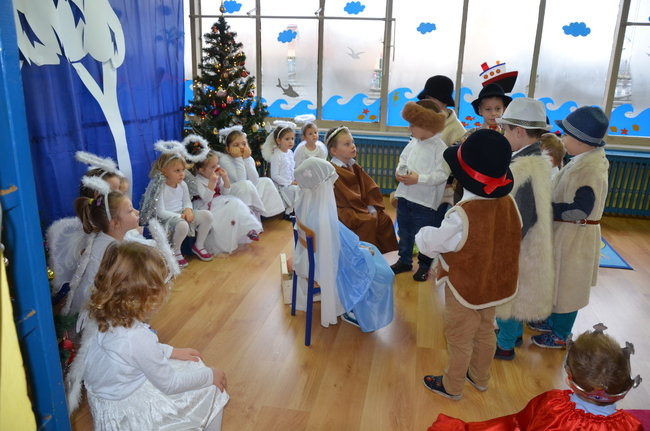 Jasełka dla babci i dziadka (zdjęcia)