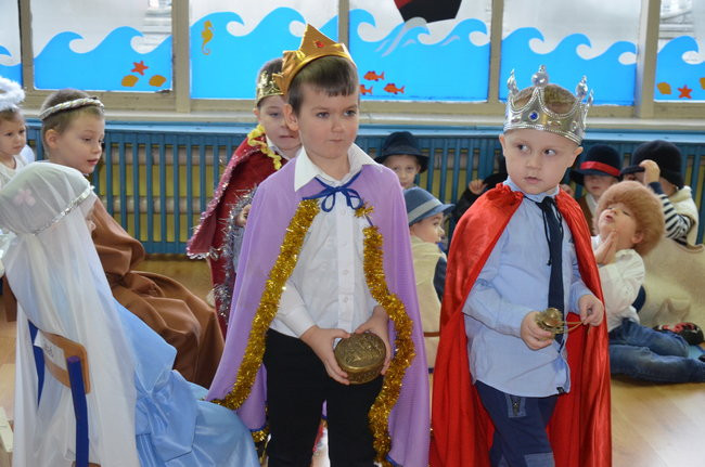 Jasełka dla babci i dziadka (zdjęcia)