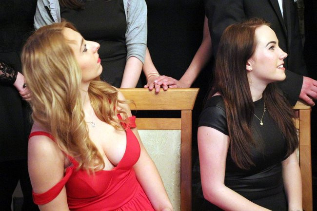 ZSOŚ: najpierw polonez, później taneczne przeboje (zdjęcia)