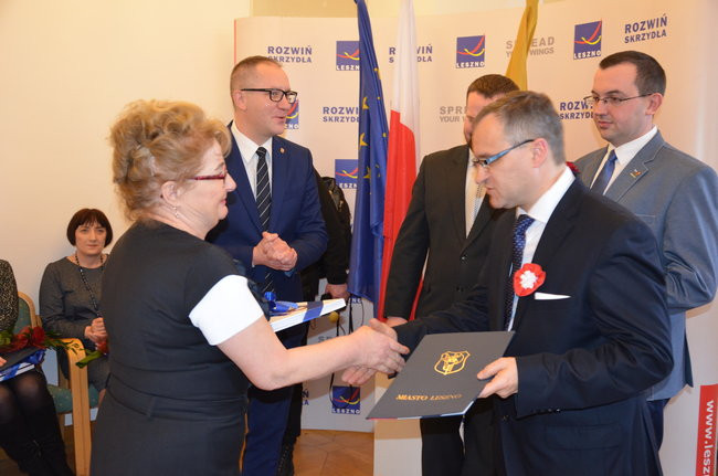 Nagrodzeni za pracę dla Leszna (zdjęcia)