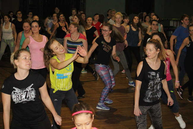 Zumba dla Dawida (zdjęcia)