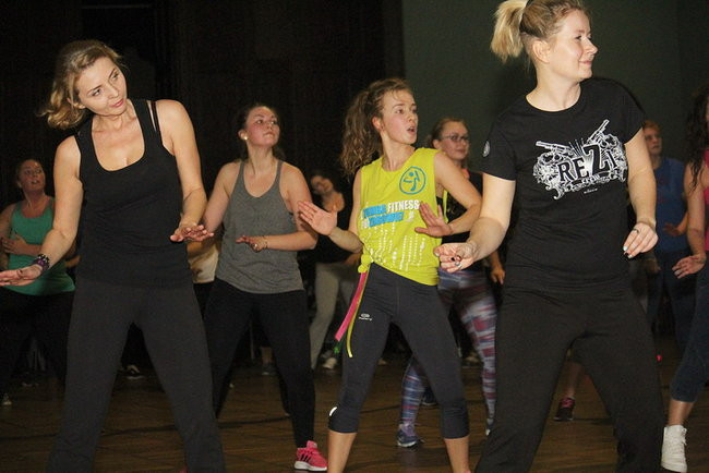 Zumba dla Dawida (zdjęcia)