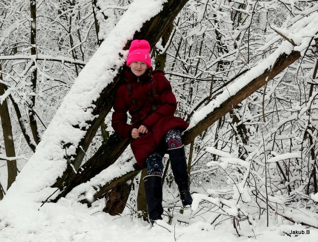 Marcowy spacer po zamkowym parku (zdjęcia)