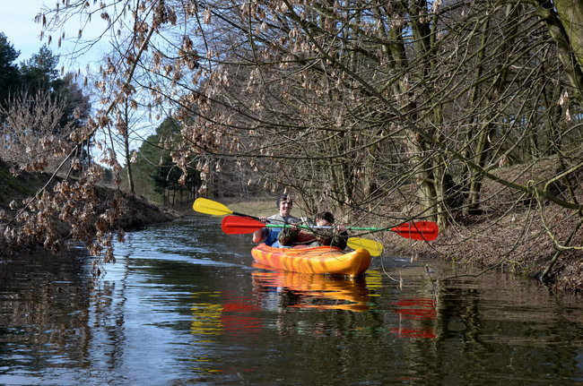 Kajakami przez krainę ptaków i bobrów (zdjęcia)
