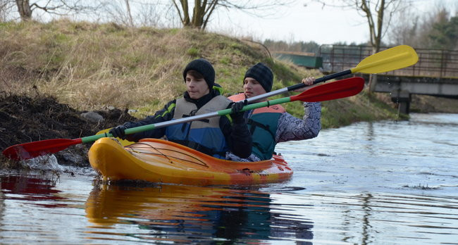 Kajakami przez krainę ptaków i bobrów (zdjęcia)