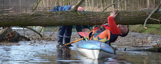 Kajakami przez krainę ptaków i bobrów (zdjęcia)