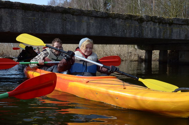 Kajakami przez krainę ptaków i bobrów (zdjęcia)