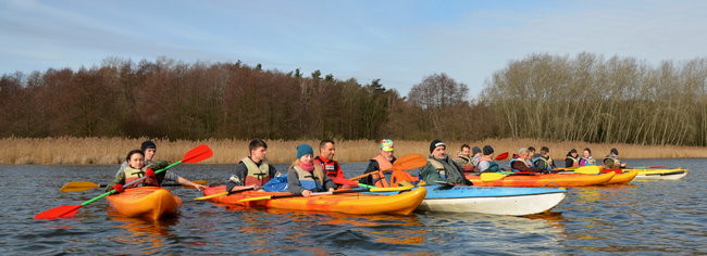 Kajakami przez krainę ptaków i bobrów (zdjęcia)