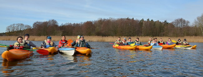 Kajakami przez krainę ptaków i bobrów (zdjęcia)