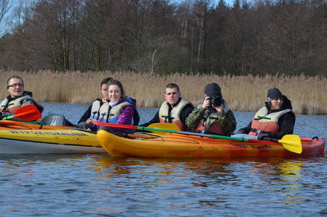 Kajakami przez krainę ptaków i bobrów (zdjęcia)