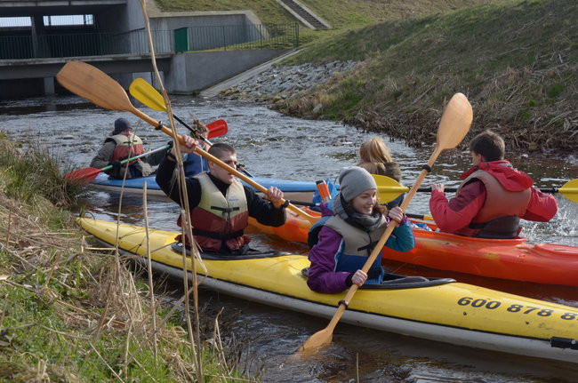 Kajakami przez krainę ptaków i bobrów (zdjęcia)