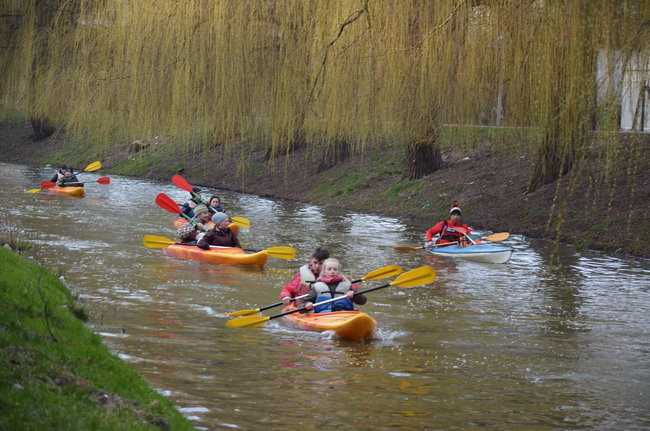 Kajakami przez krainę ptaków i bobrów (zdjęcia)