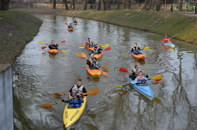 Kajakami przez krainę ptaków i bobrów (zdjęcia)